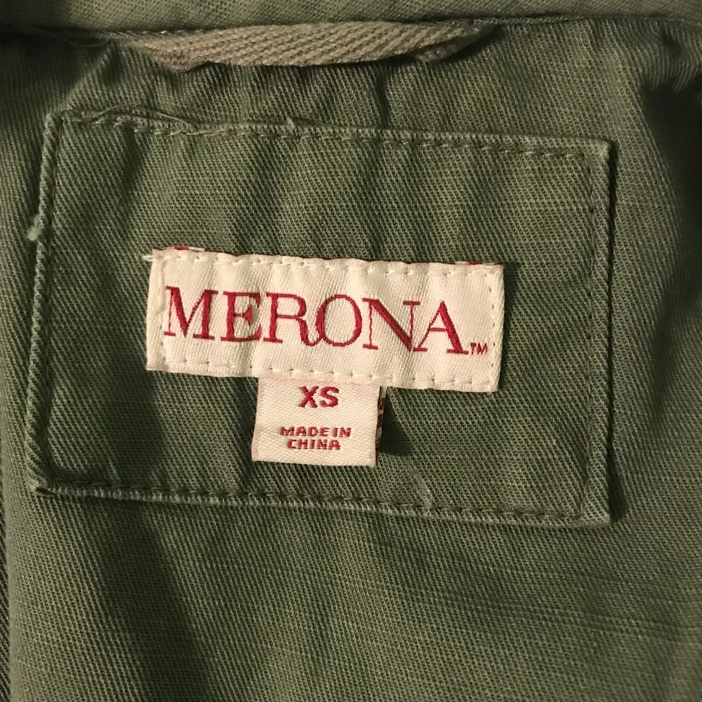 Merona Green Utility Vest Size XS